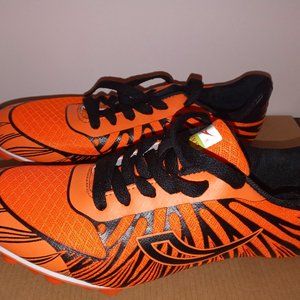 Shenya Men's Shoes Size 6.5 US 37 EU Track Running Spikes Orange Black